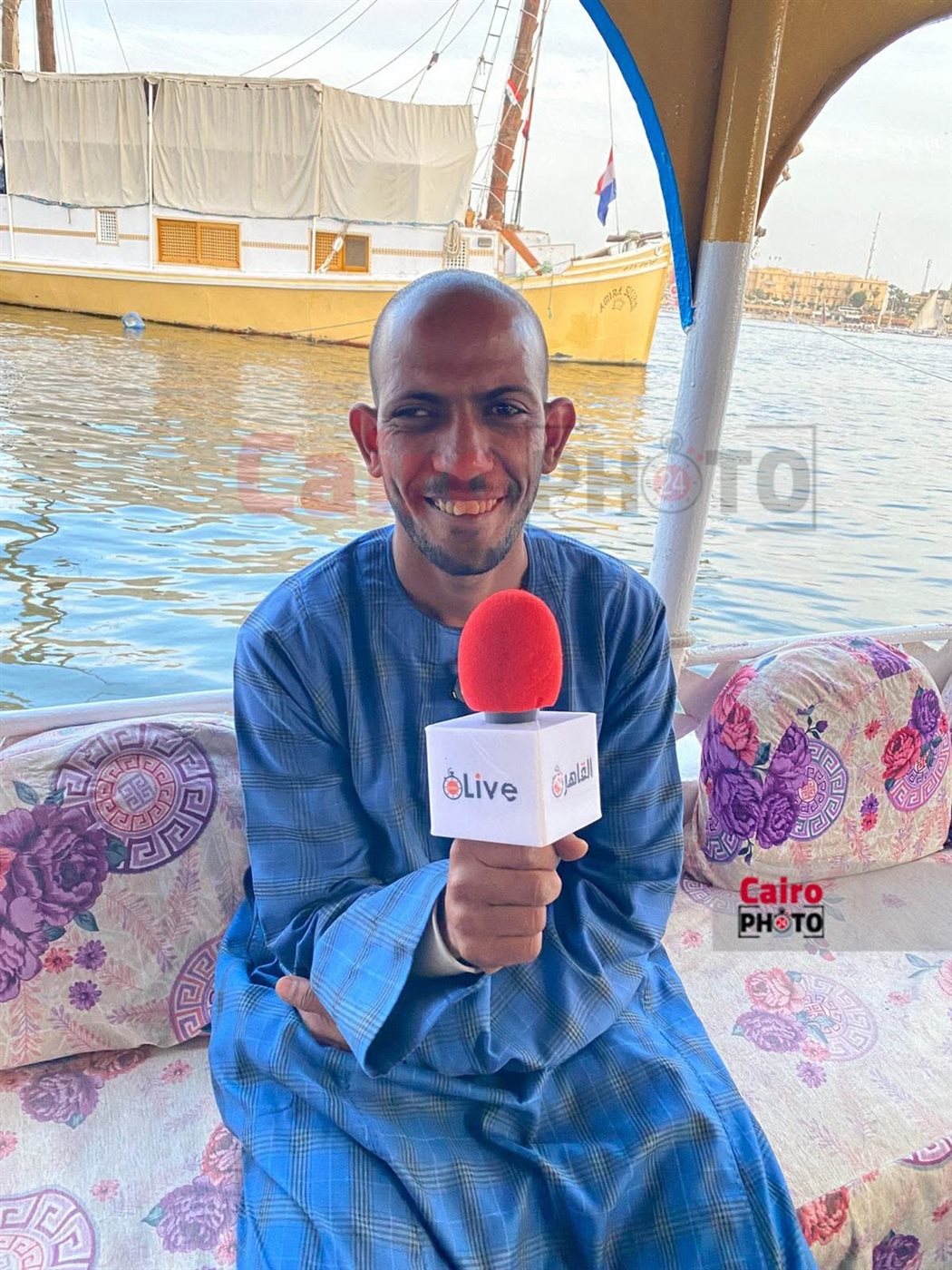 شاب الأقصر الشهم كما وصفتة سائحة فرنسية وأول ظهور&nbsp;