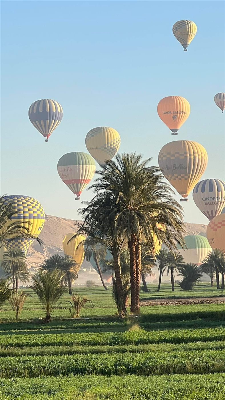 رحلات البالون الطائر في الأقصر&nbsp;