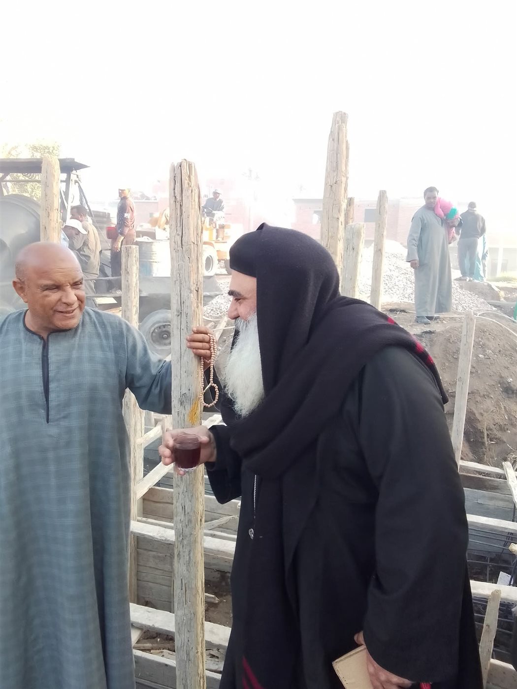 راعي كنيسة يشارك في وضع حجر أساس مجمع إسلامي&nbsp;