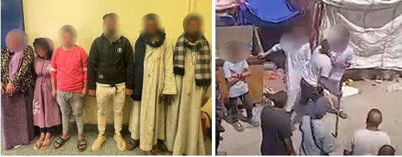 جانب من الواقعة - المتهمين&nbsp;