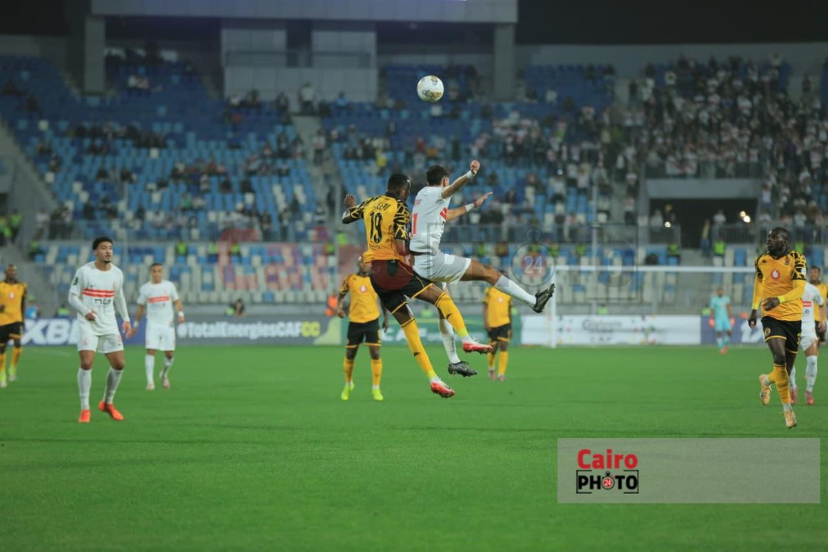 مباراة الزمالك وكايزر تشيفز في كأس الكونفدرالية الإفريقية (2)