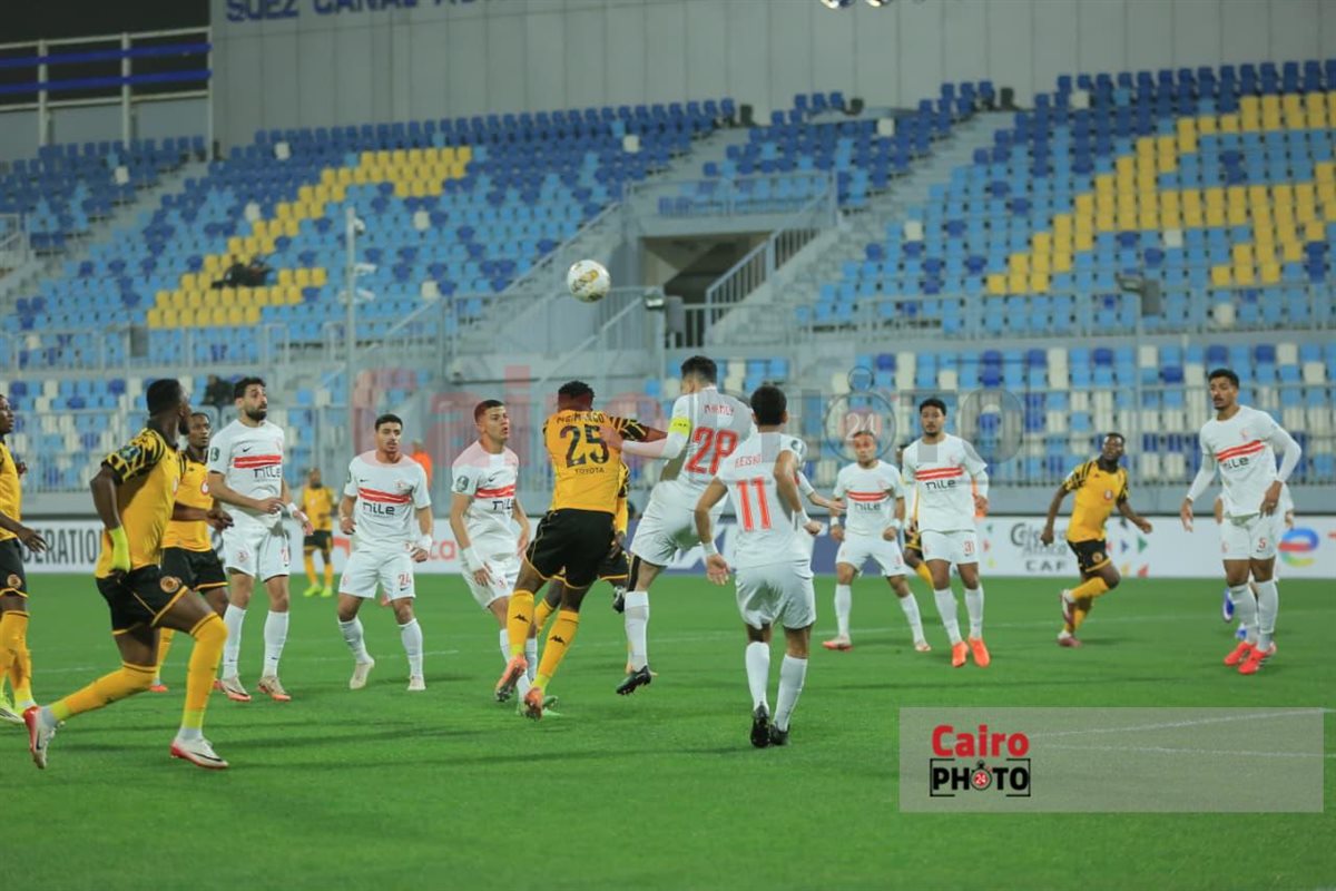مباراة الزمالك وكايزر تشيفز في كأس الكونفدرالية الإفريقية (10)