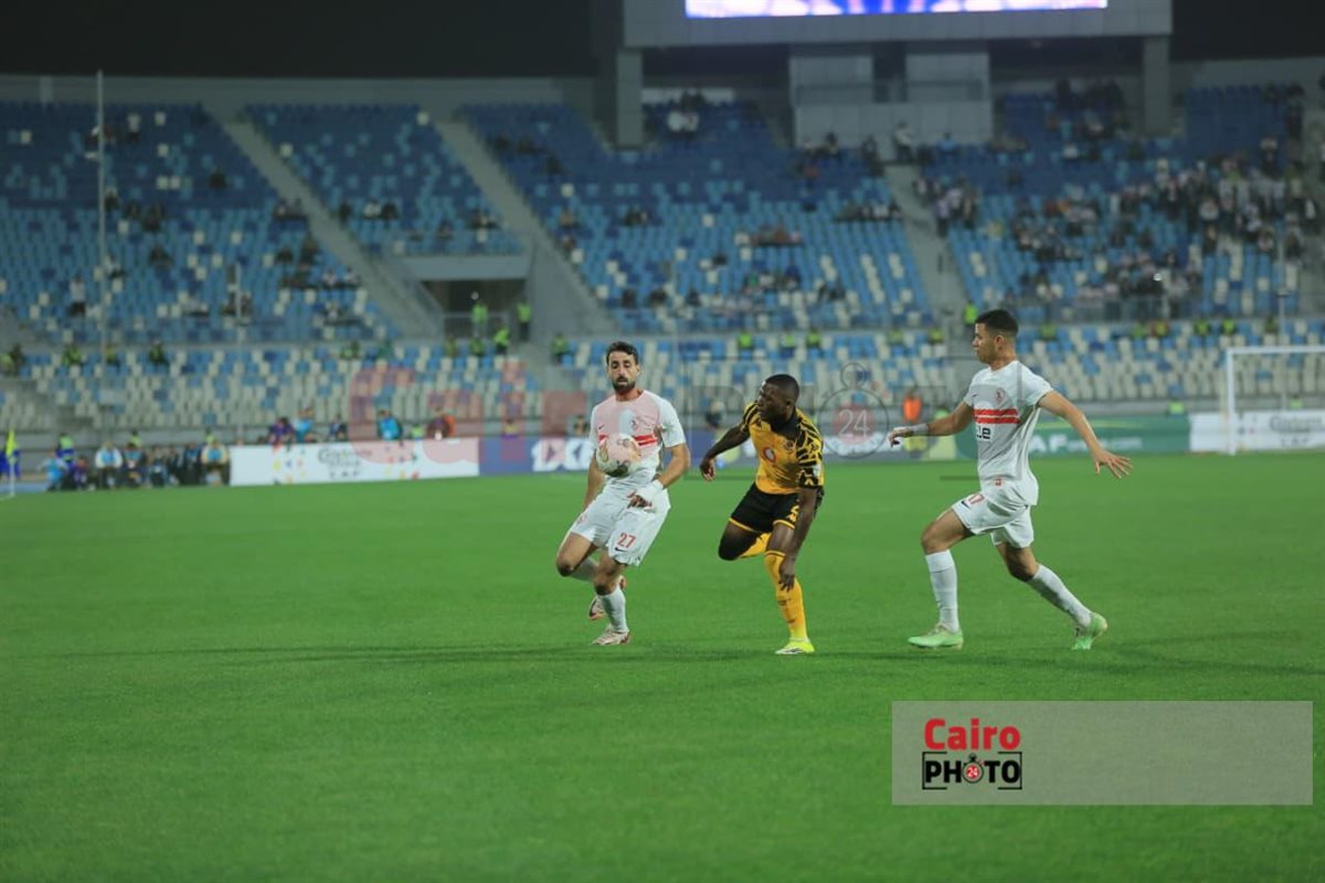مباراة الزمالك وكايزر تشيفز في كأس الكونفدرالية الإفريقية (12)