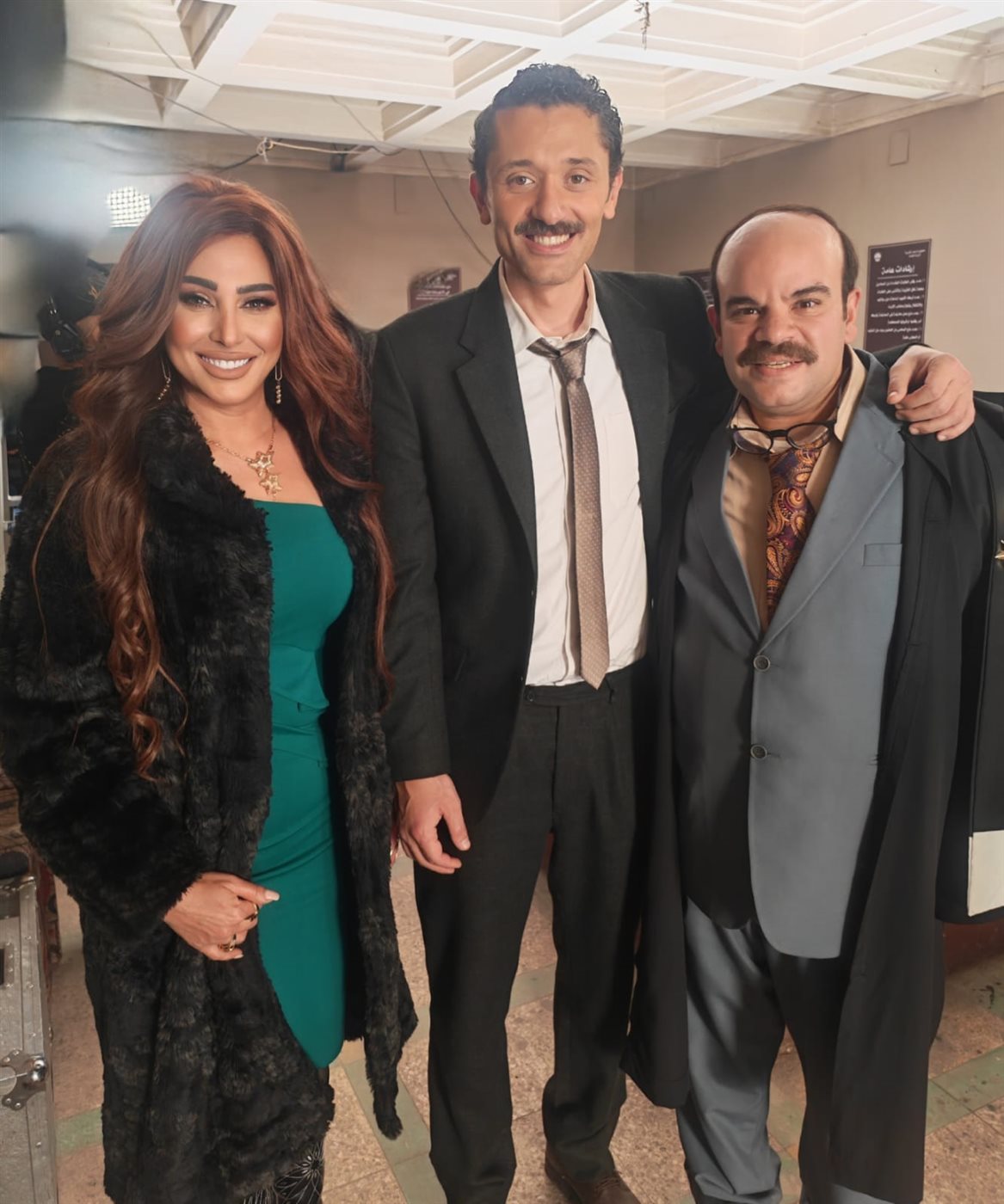صور جديدة من كواليس مسلسل المتر سمير بطولة كريم محمود عبدالعزيز