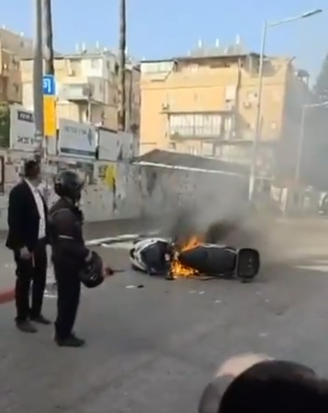 &nbsp;اشتباكات عنيفه &nbsp;بين الحريديم والشرطة الإسرائيلية في بتل أبيب
