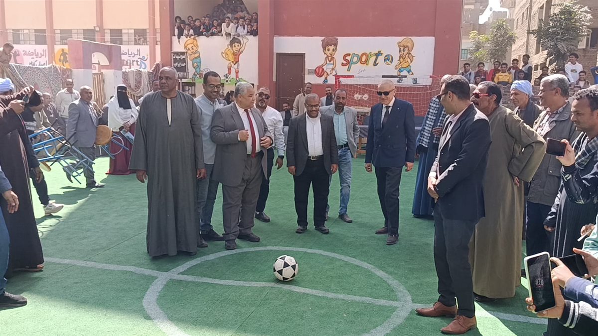 محافظ الأقصر يفتتح مجمع ملاعب العضايمة&nbsp;