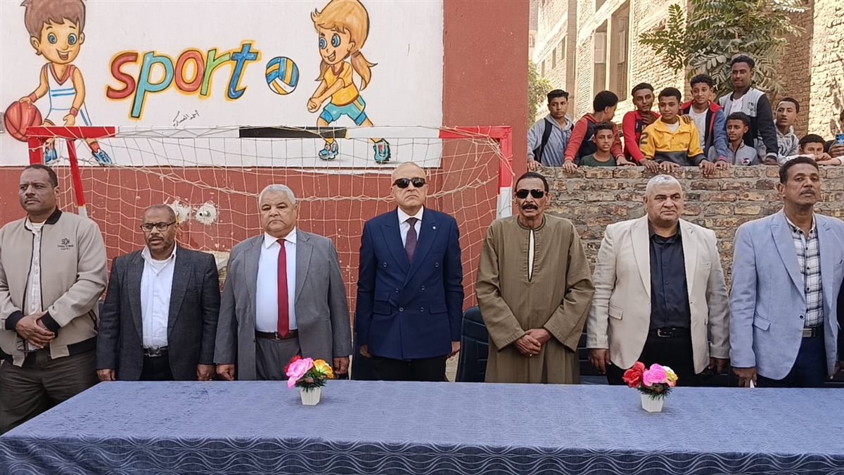 محافظ الأقصر يفتتح مجمع ملاعب العضايمة&nbsp;