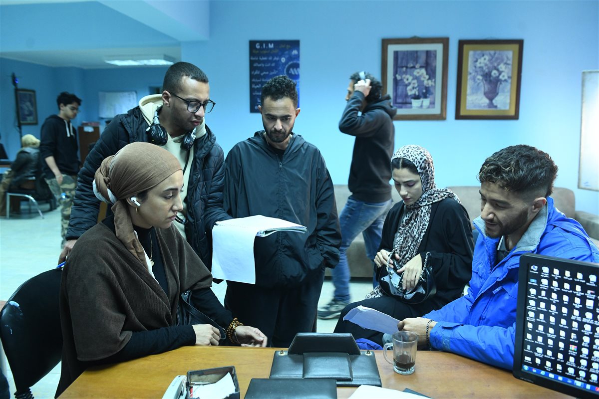 لقطات من كواليس مسلسل سوا سوا لـ أحمد مالك وهدى المفتي