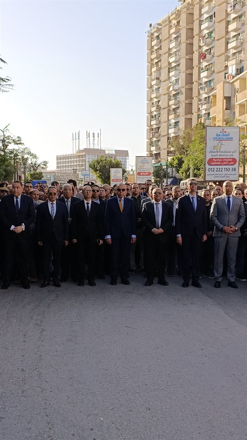 جنازة عسكرية مهيبة للواء مصطفى خليل