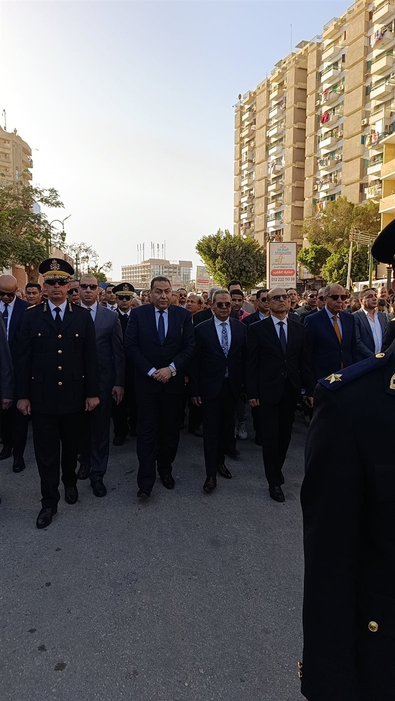 جنازة عسكرية مهيبة للواء مصطفى خليل