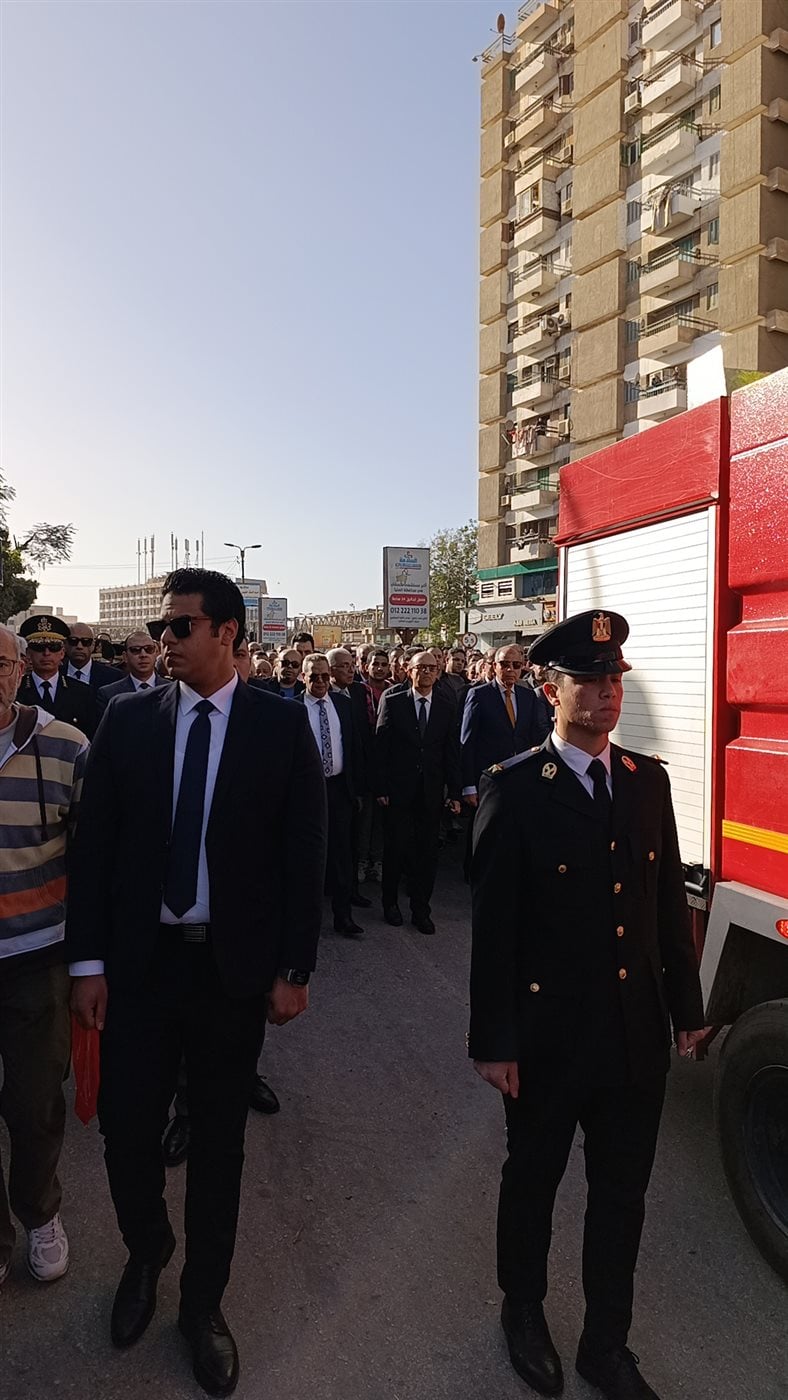 جنازة عسكرية مهيبة للواء مصطفى خليل