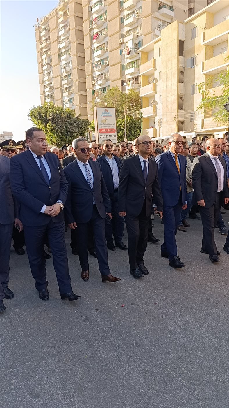 جنازة عسكرية مهيبة للواء مصطفى خليل