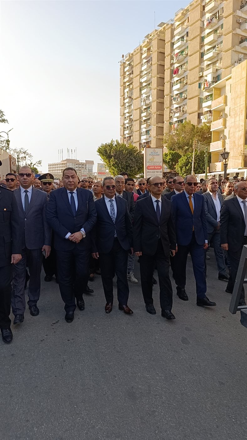 جنازة عسكرية مهيبة للواء مصطفى خليل
