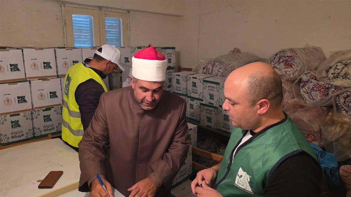 أوقاف جنوب سيناء توزع كراتين رمضان