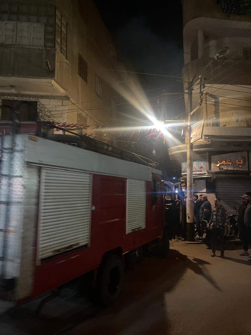 حريق هائل في منزل بالمحلة والحماية المدنية تدفع بـ 3 سيارات إطفاء