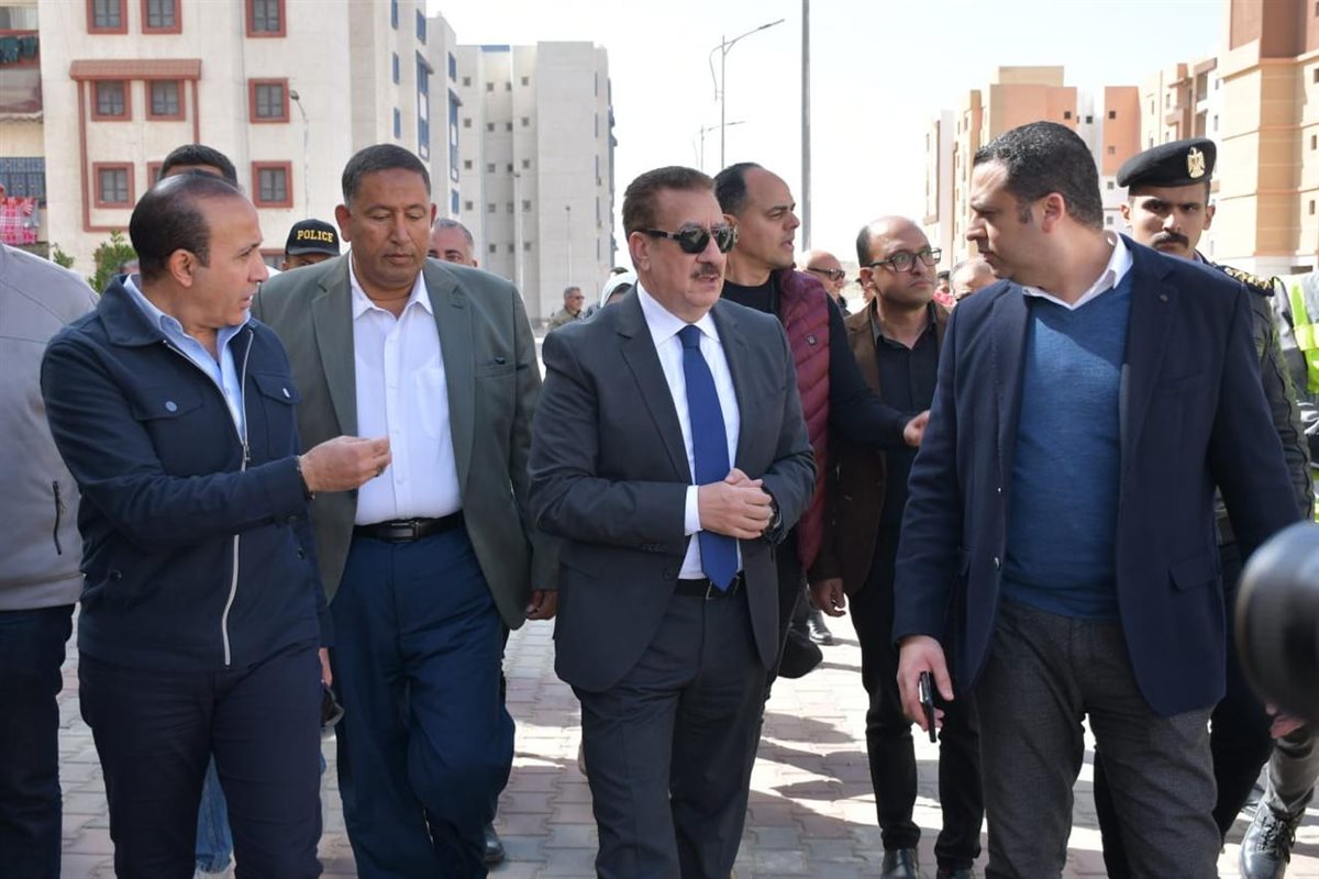 جولة ميدانية لـ محافظ بورسعيد 