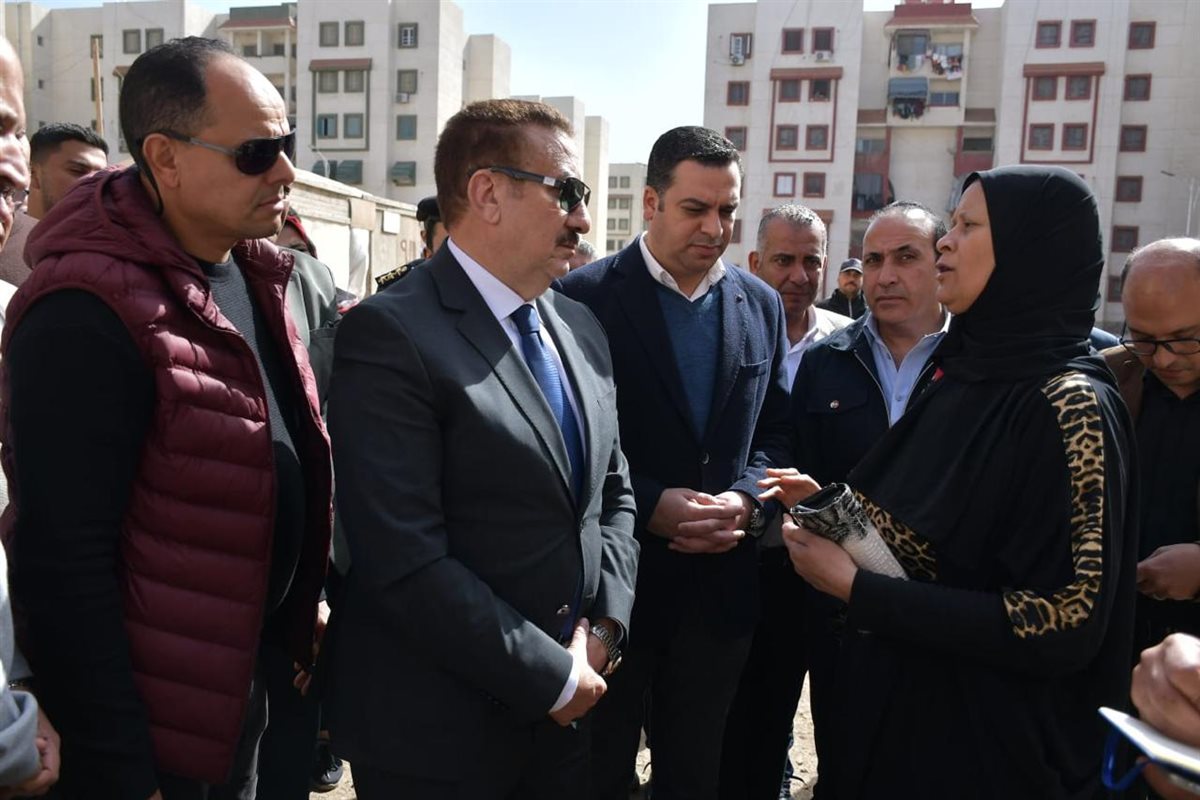 جولة ميدانية لـ محافظ بورسعيد 