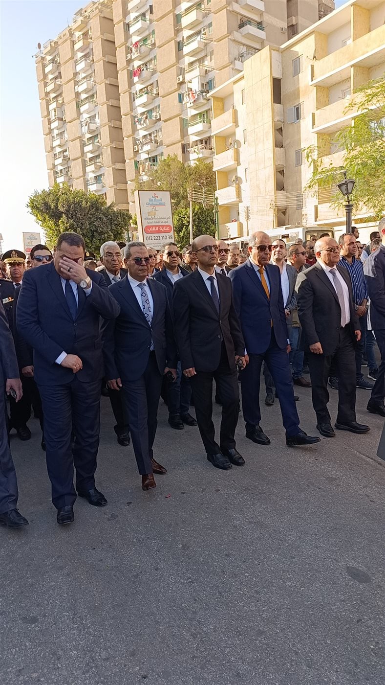 جنازة عسكرية مهيبة للواء مصطفى خليل