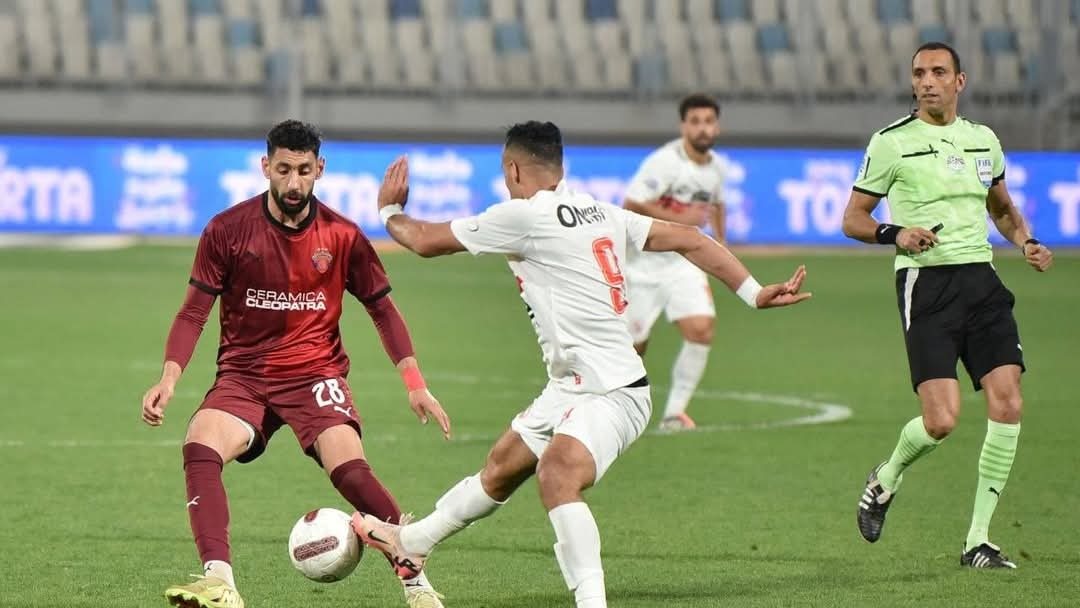 مباراة الزمالك وسيراميكا&nbsp;