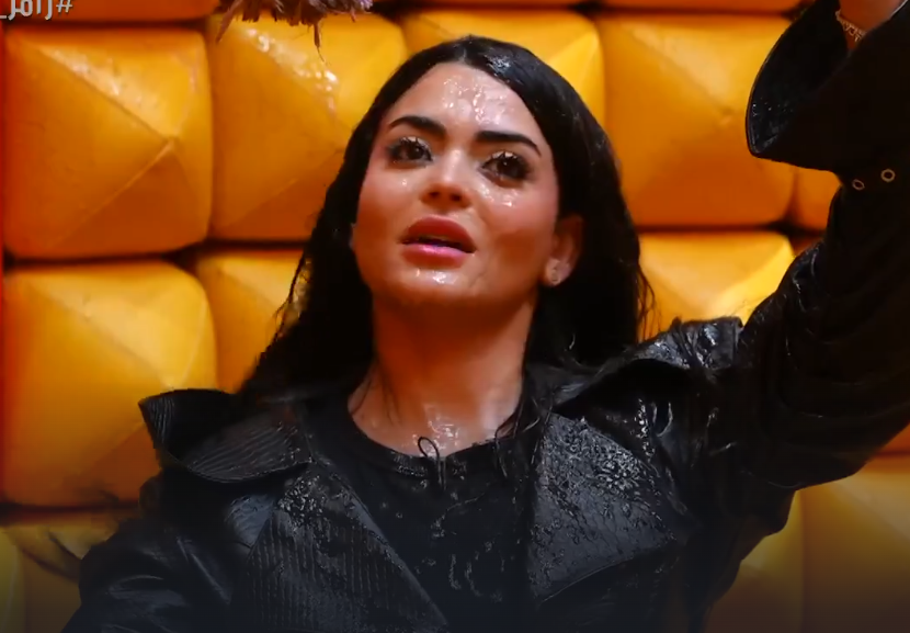 <strong>أسماء جلال مع رامز جلال في رامز ليفل الوحش</strong>