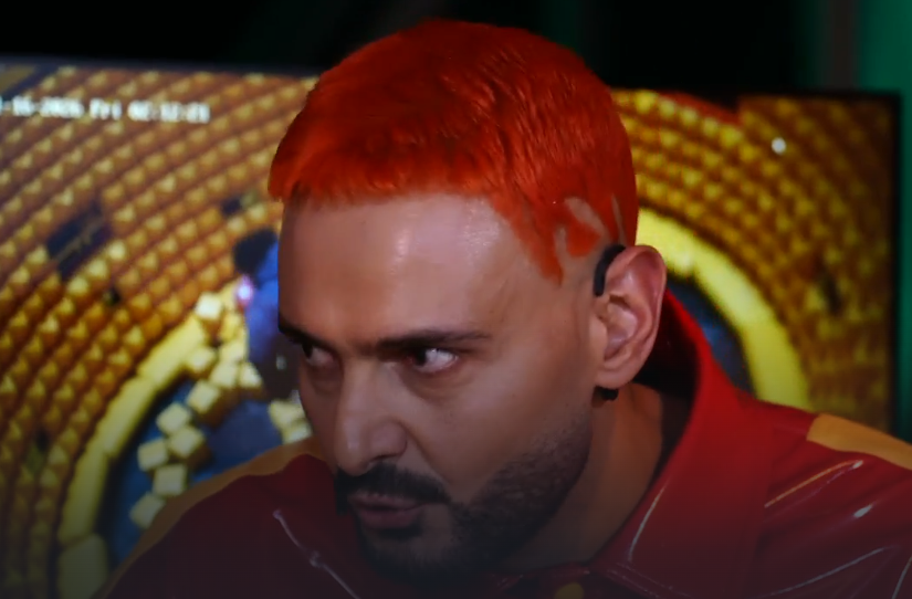 <strong>بكاء أسماء جلال وانفعالها في أولى حلقات رامز ليفل الوحش مع رامز جلال</strong>
