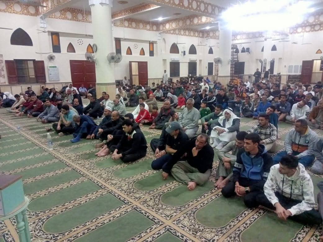 صلاة التراويح في ليلتها الثالثة بجنوب سيناء