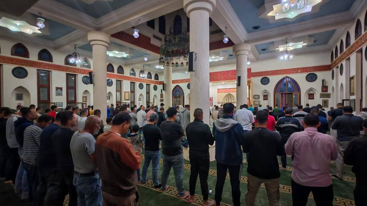 صلاة التراويح في ليلتها الثالثة بجنوب سيناء