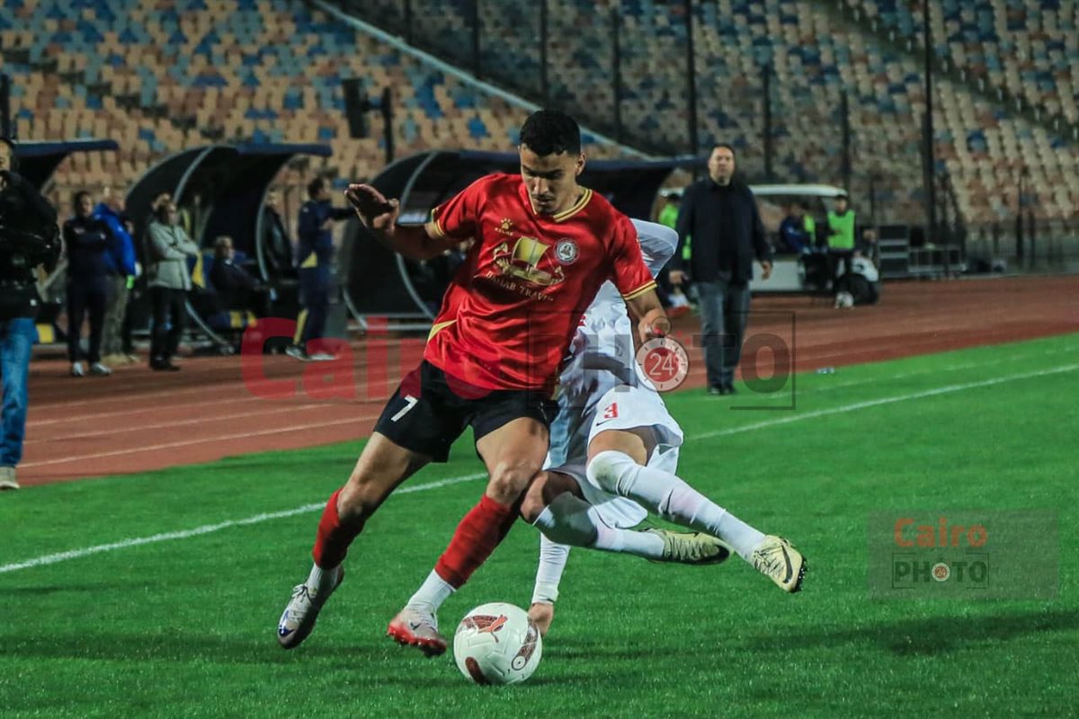 من مباراة الزمالك وحرس الحدود