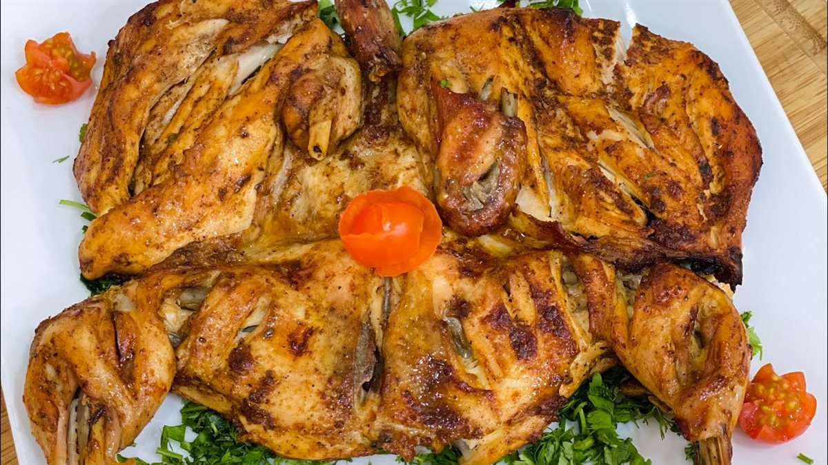 طريقة تتبيلة الفراخ المشوية فاطمة أبو حاتي