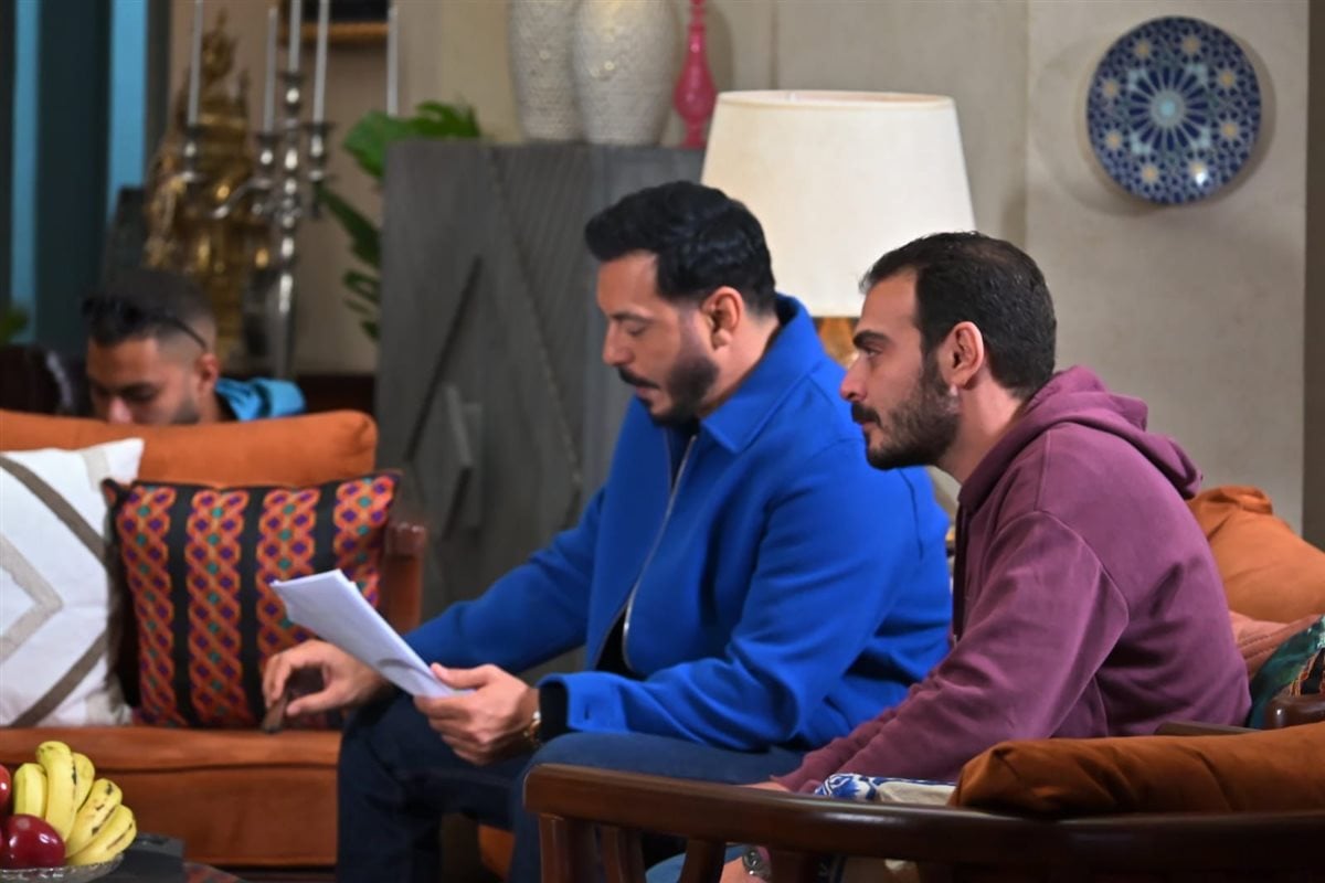 الفنان مصطفى شعبان والمخرج أحمد خالد أمين