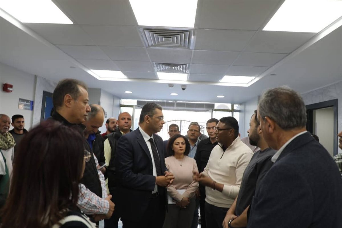 محافظ البحر الاحمر يتفقد مستشفى الغردقة العام 