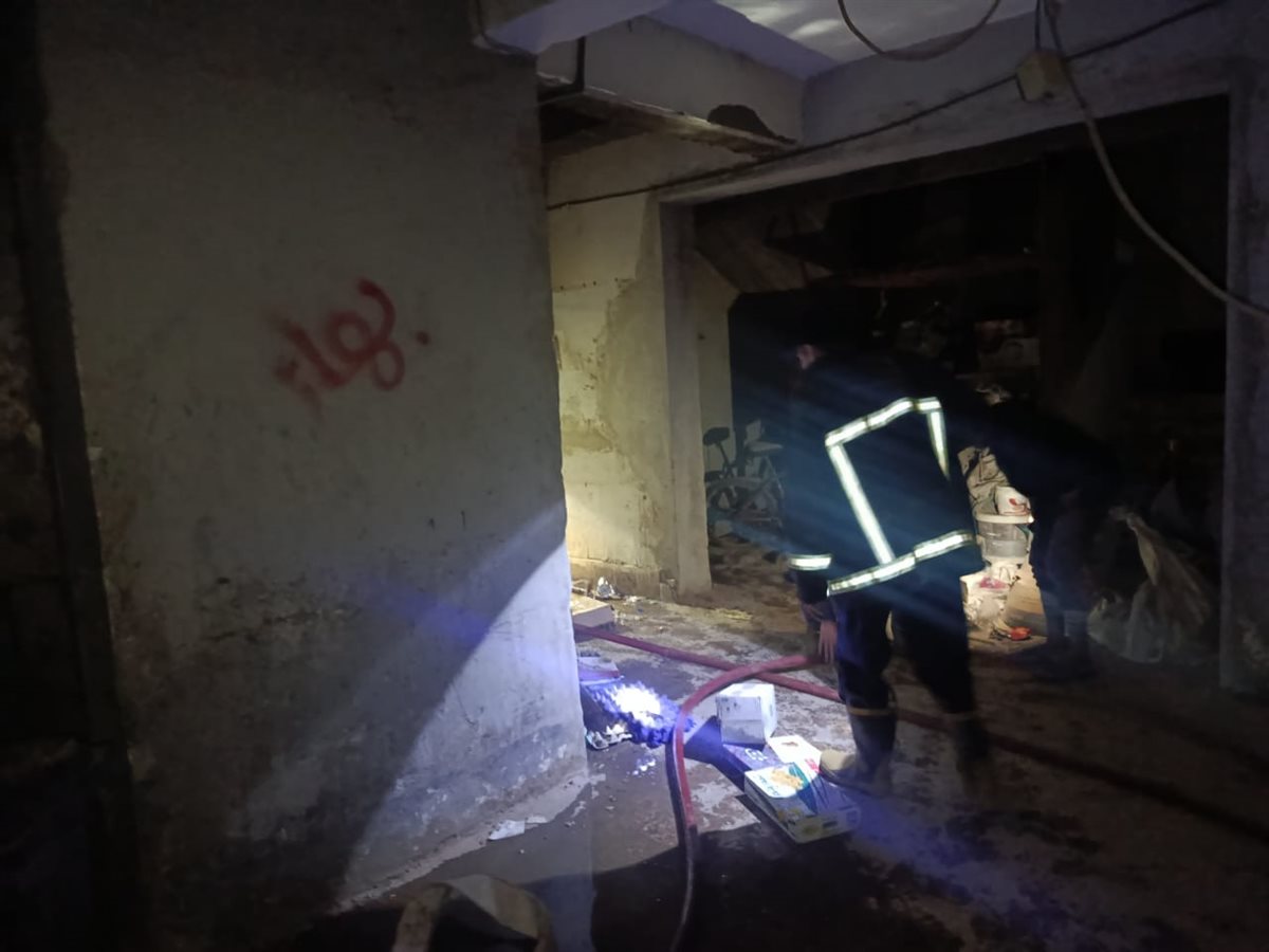 إصابة عامل في حريق بمطعم بأسيوط