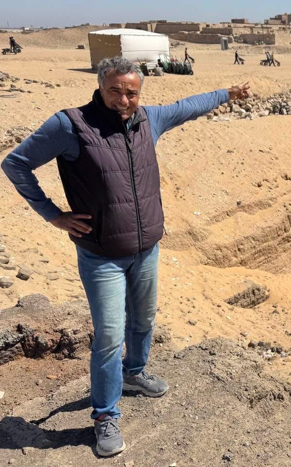 صلاح الماسخ مديرآ لآثار معابد الكرنك&nbsp;