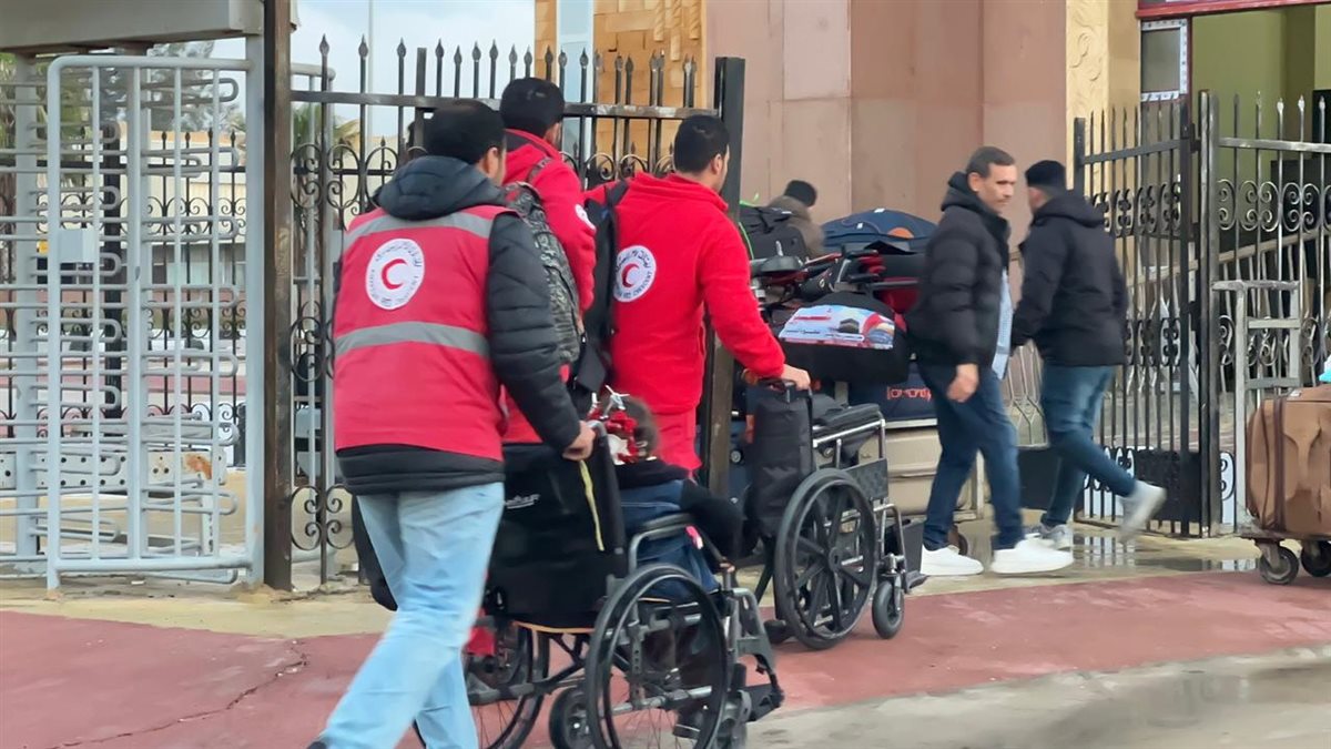 جانب من استقبال المصابين&nbsp;