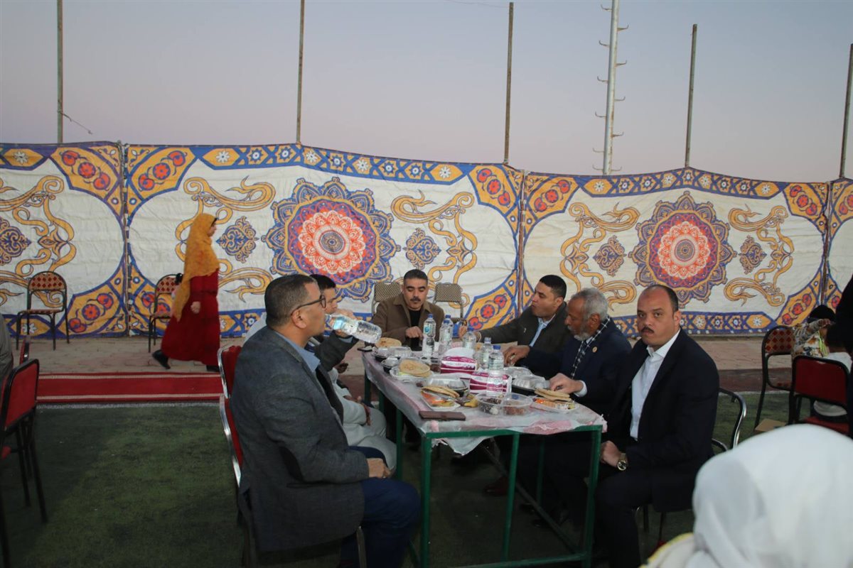 جانب من مشاركة محافظ الوادى الجديد