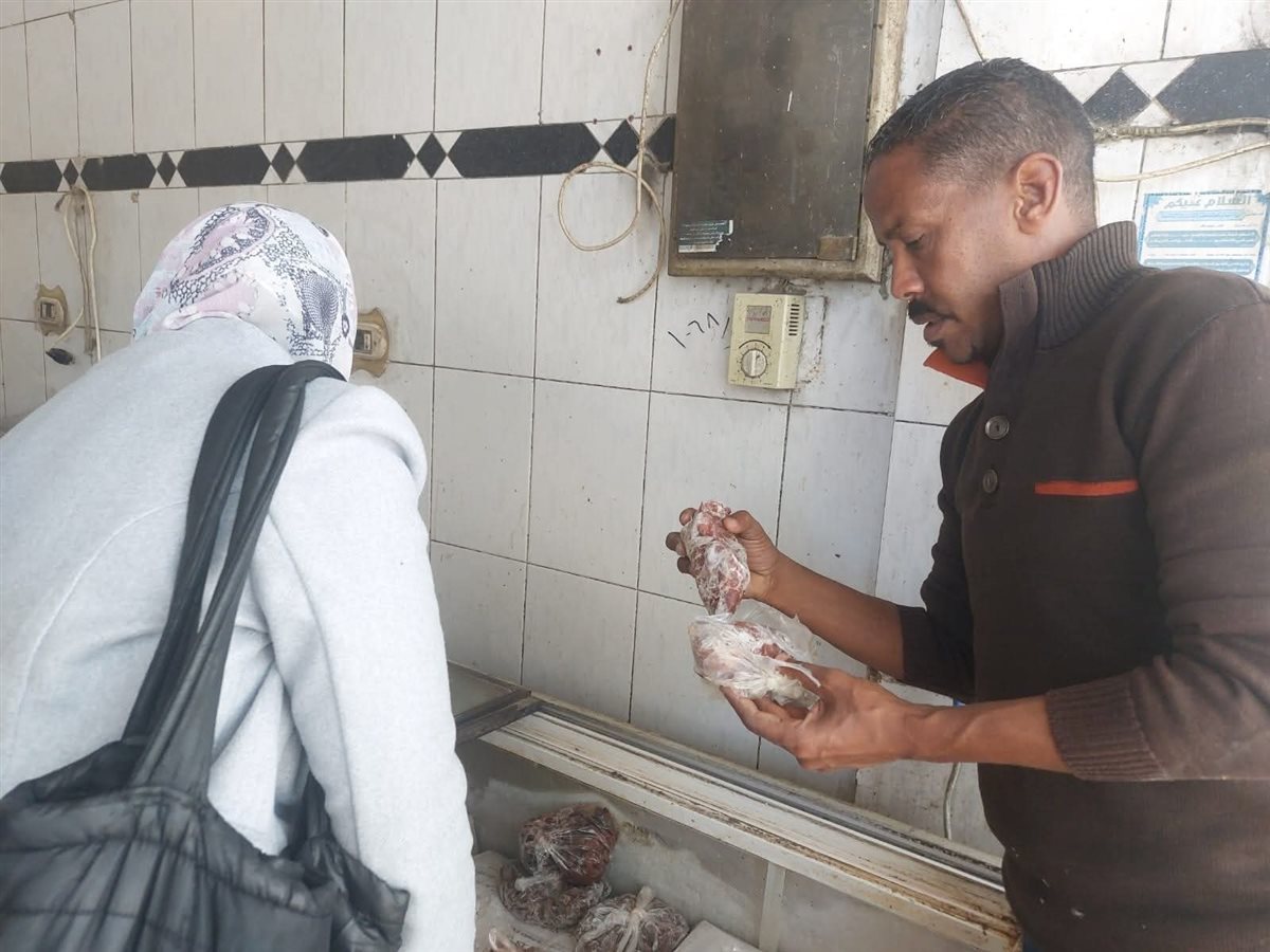 ضبط كميات من اللحوم والدواجن غير الصالحة