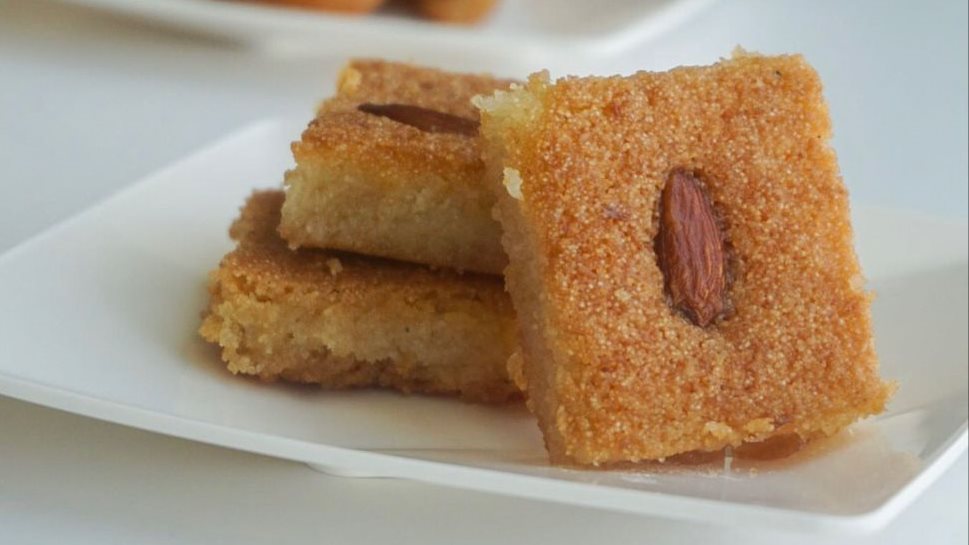 خطوات تحضير الشربات للبسبوسة
