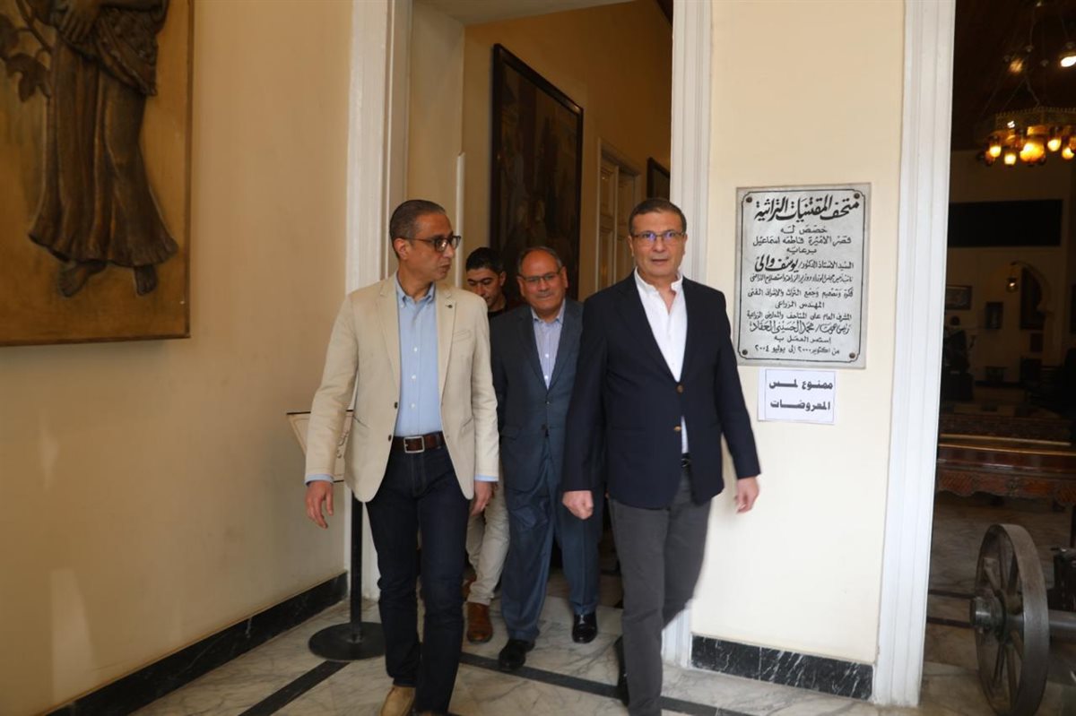 وزير الزراعة ومحافظ الجيزة يتفقدان المتحف الزراعي ويشيدان بأعمال التطوير تمهيدا لوضعه على خريطة السياحة