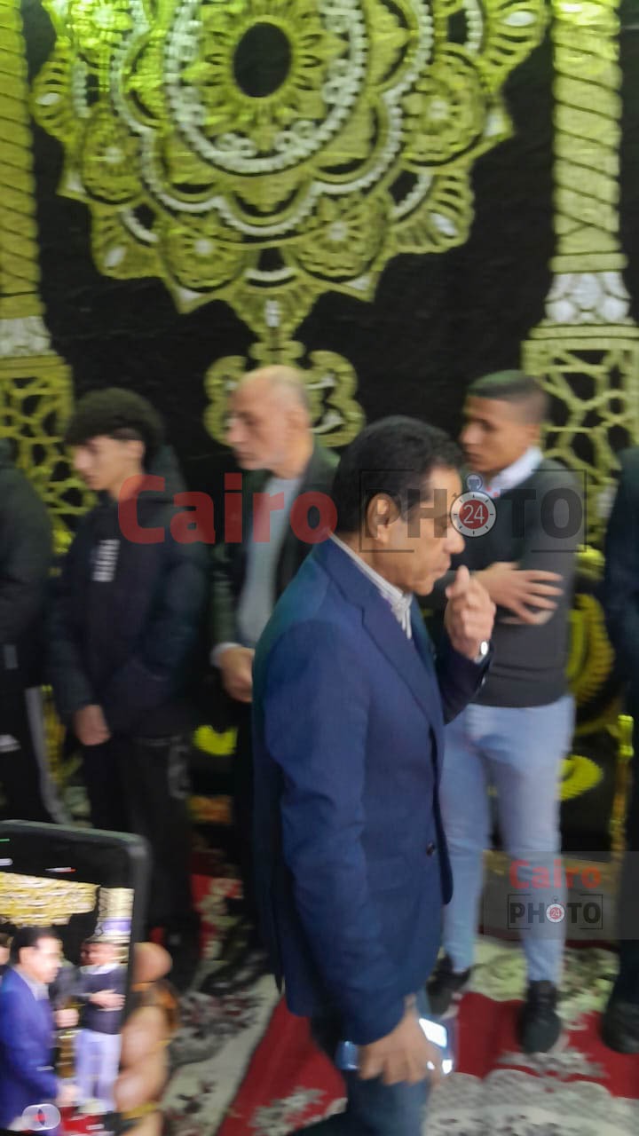 <strong>من عزاء مصطفى رياض&nbsp;</strong>