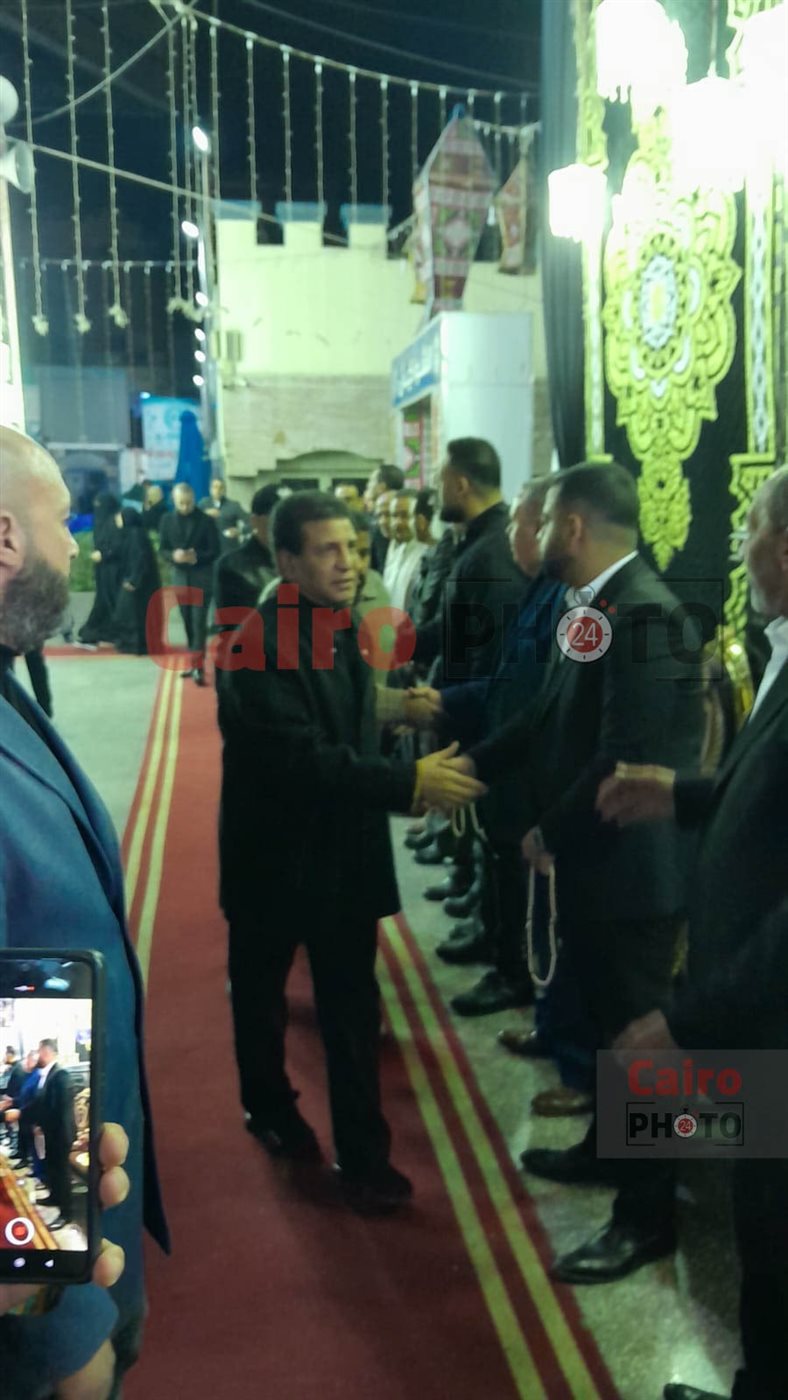 <strong>من عزاء مصطفى رياض&nbsp;</strong>