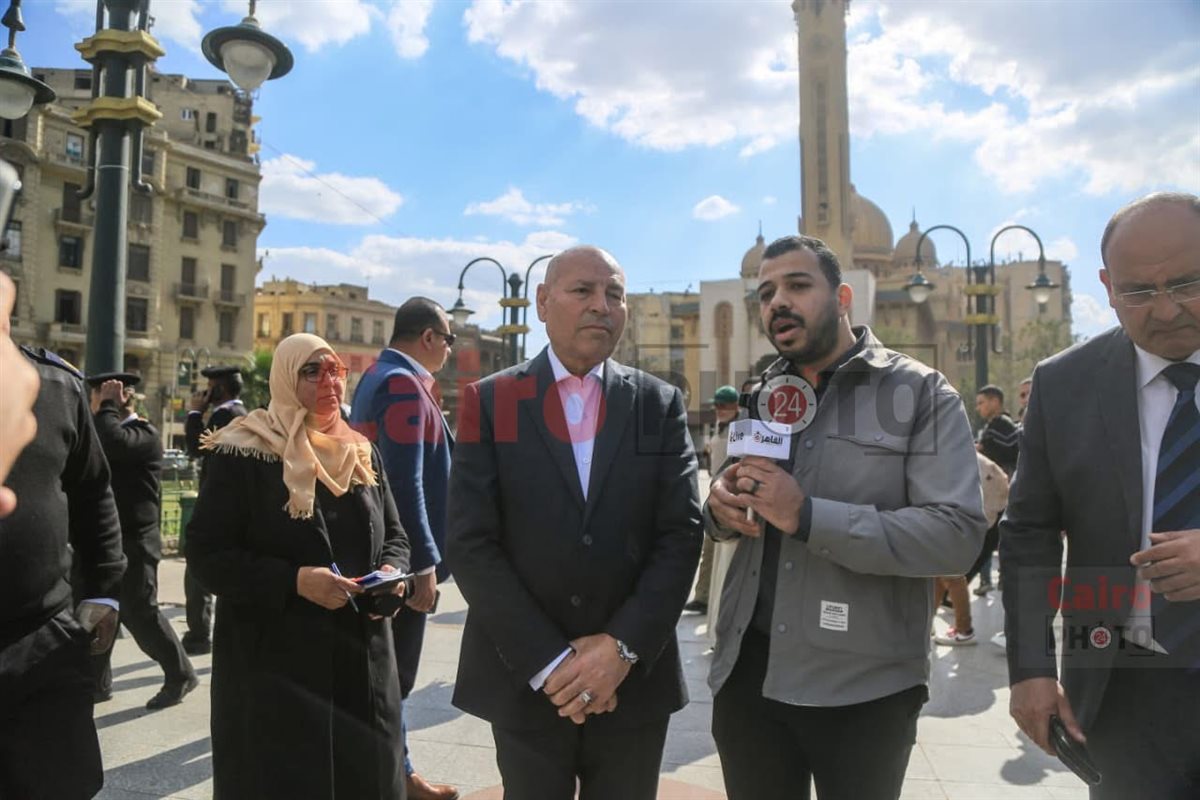 محافظ القاهرة يكشف مستجدات أعمال التطوير وتنظيم الحركة المرورية برمسيس