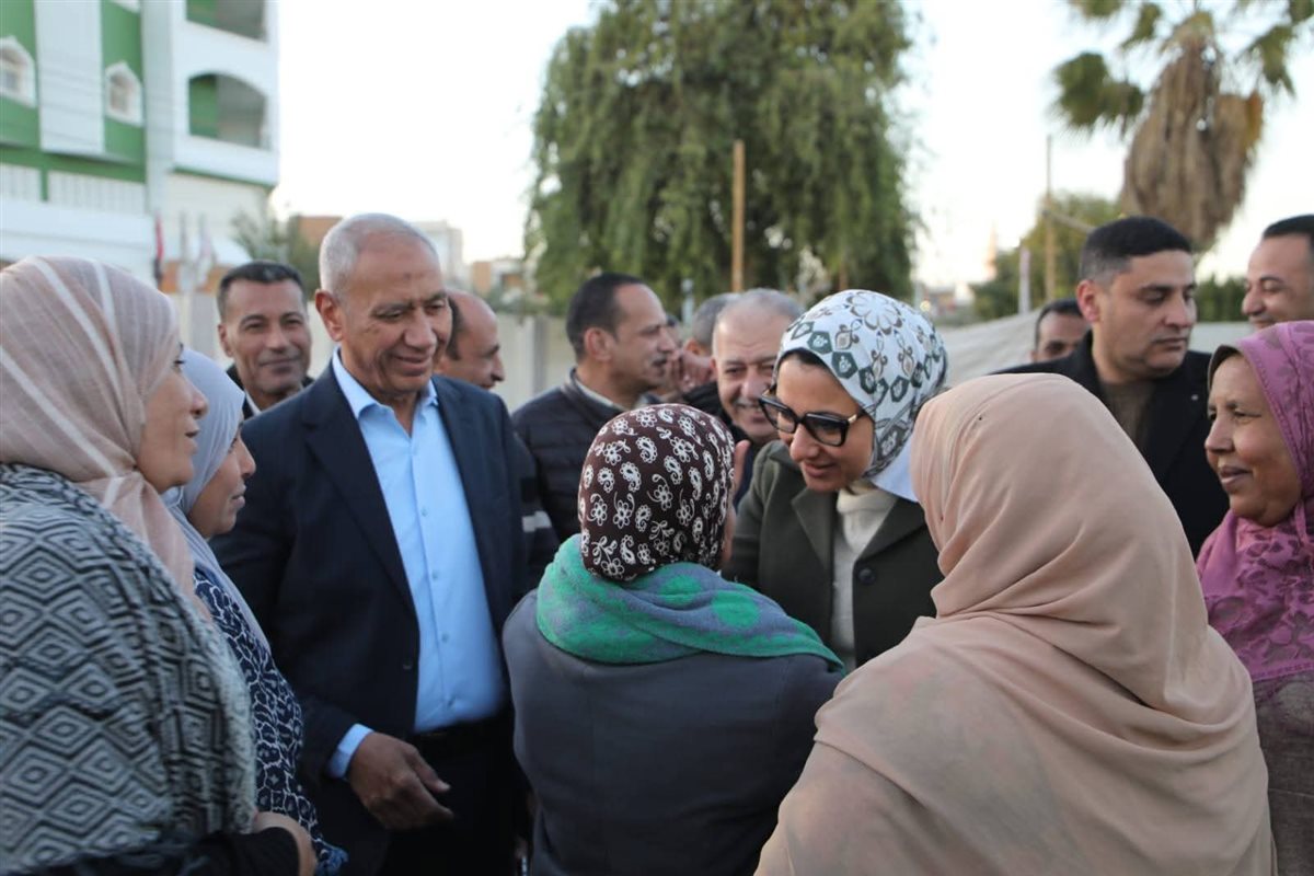 جانب من مشاركة محافظ الوادي الجديد