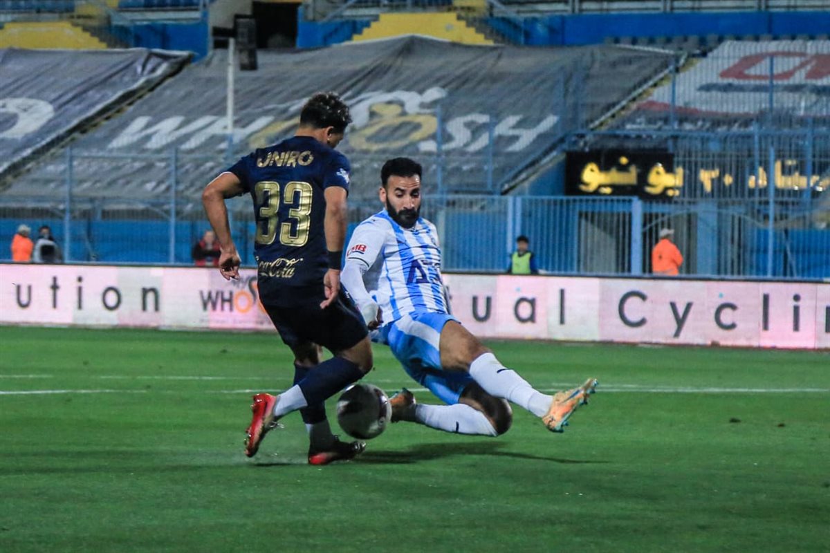 مباراة الزمالك وبيراميدز في الدوري المصري الممتاز (9)