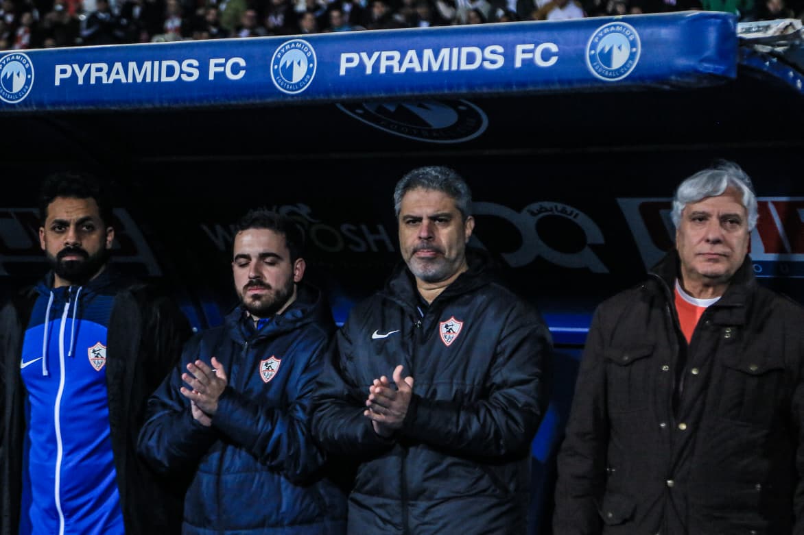 مباراة الزمالك وبيراميدز في الدوري المصري الممتاز (11)