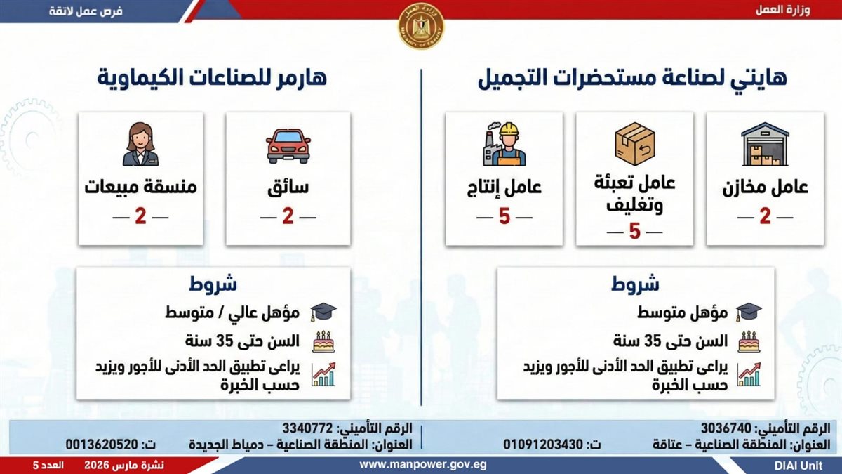فرص العمل
