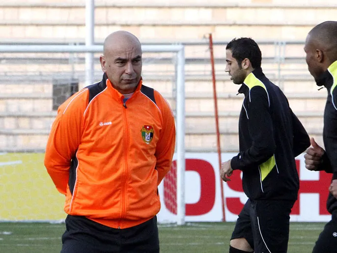 حسام حسن مدرب الأردن&nbsp;