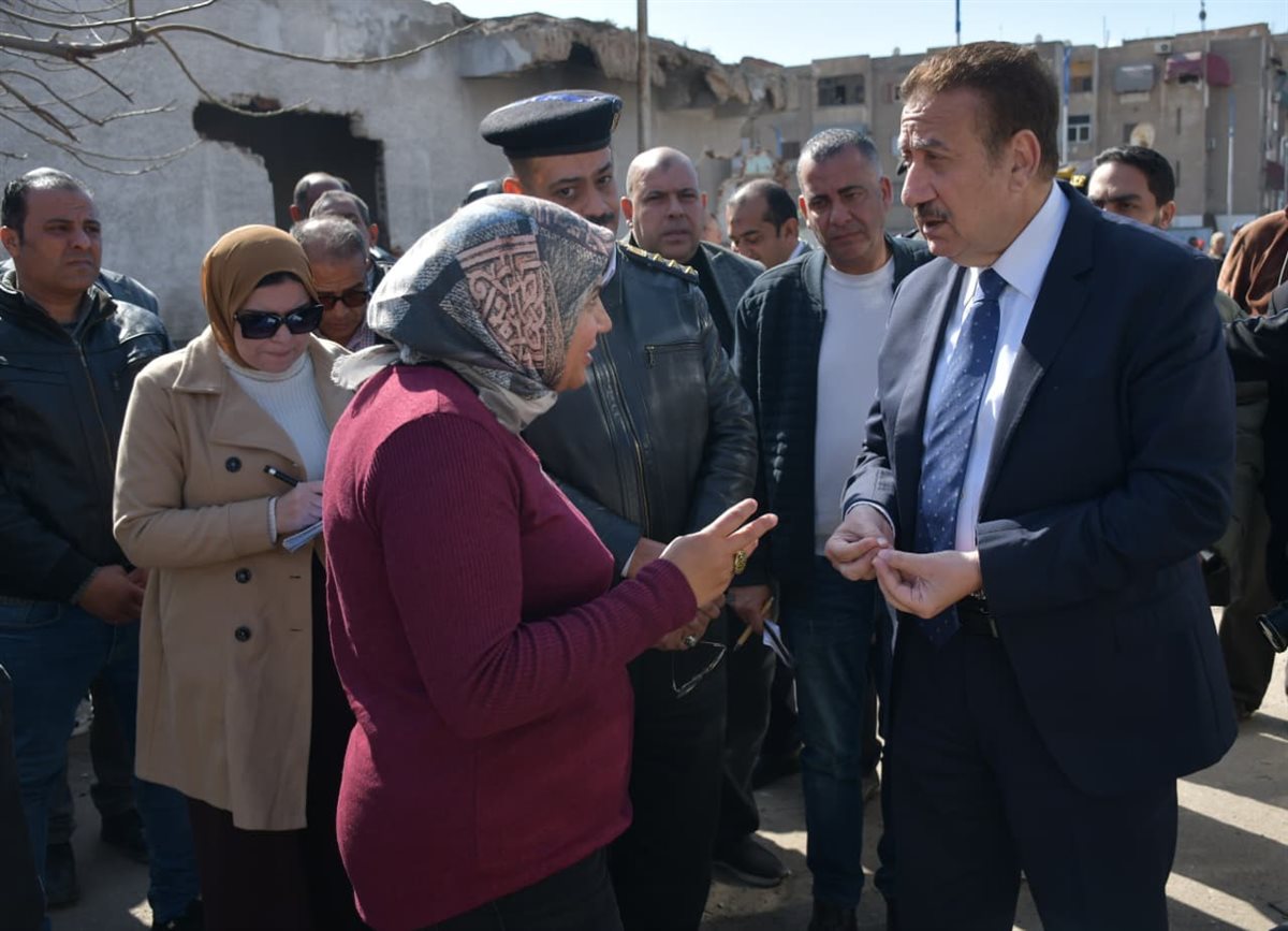 جولة ميدانية لـ محافظ بورسعيد 