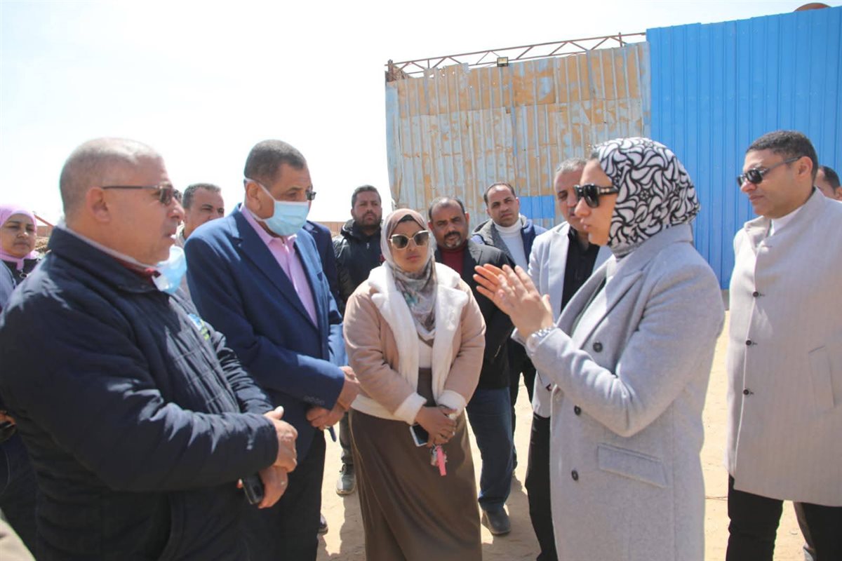 جانب من جولة محافظ الوادى الجديد