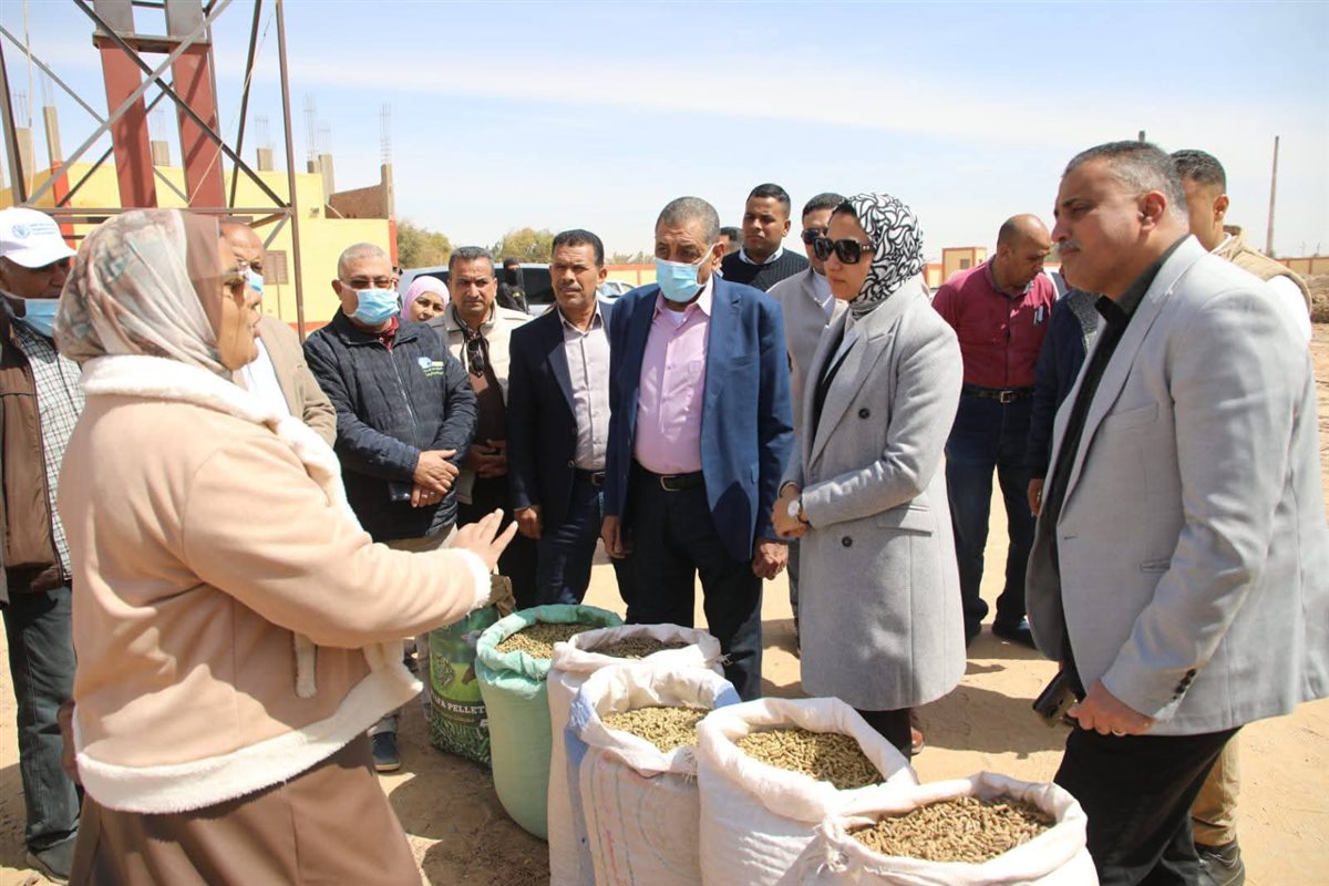 جانب من جولة محافظ الوادى الجديد