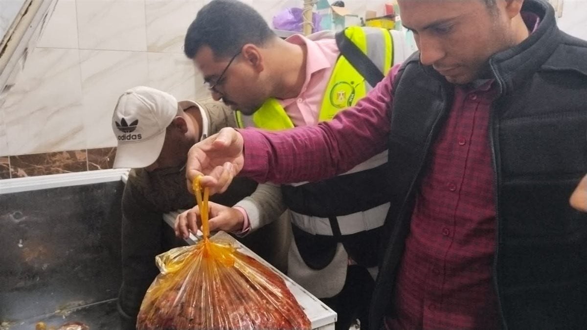 ضبط كبدة فاسدة داخل أحد مطاعم نجع حمادي&nbsp;